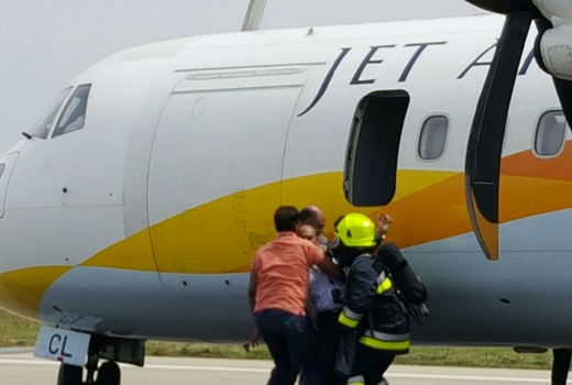  Jet Airways make emergency landing 1